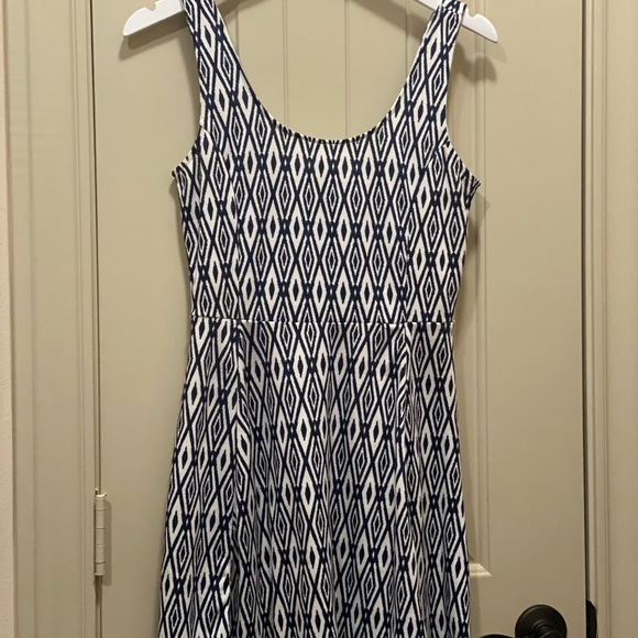 H&M Divided Blue White Dress - Picture 8 of 8